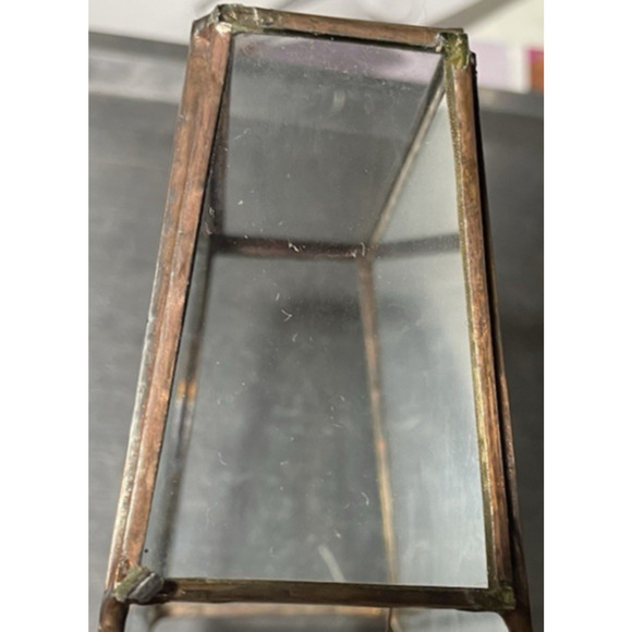 Vintage Faux Dry Flower Terrarium Table Top Decoration - Picture 11 of 11